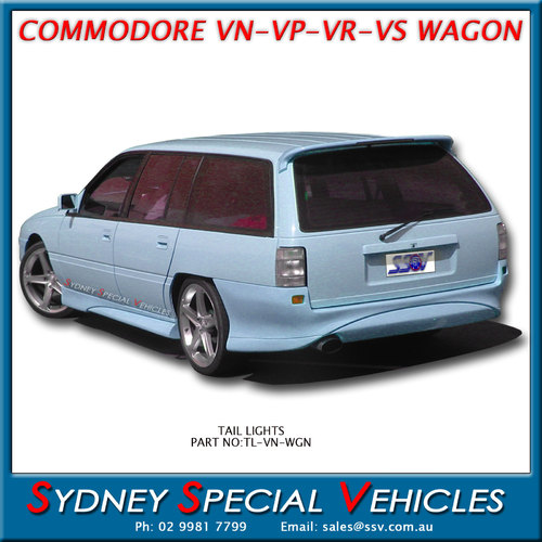 TAIL LIGHTS FOR VN VP VR VS COMMODORE WAGONS - PAIR OF