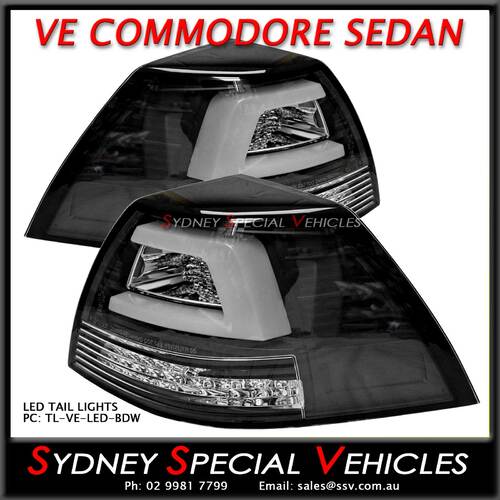 FULL LED TAIL LIGHTS FOR VE COMMODORE OMEGA, SS, SSV, SV6 SEDAN