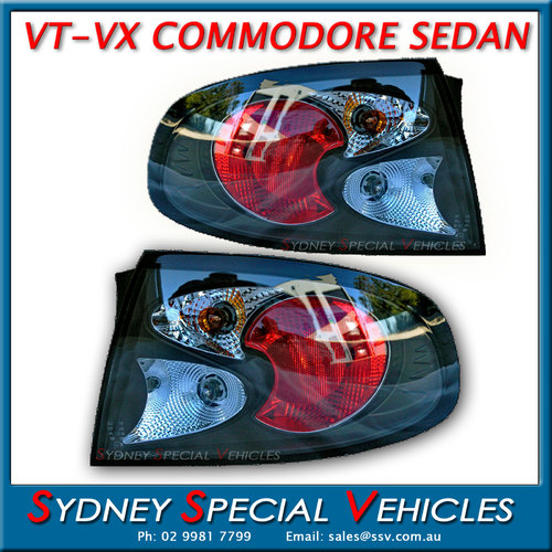 TAIL LIGHTS FOR VT VX COMMODORE SEDANS - ALTEZZA STYLE
