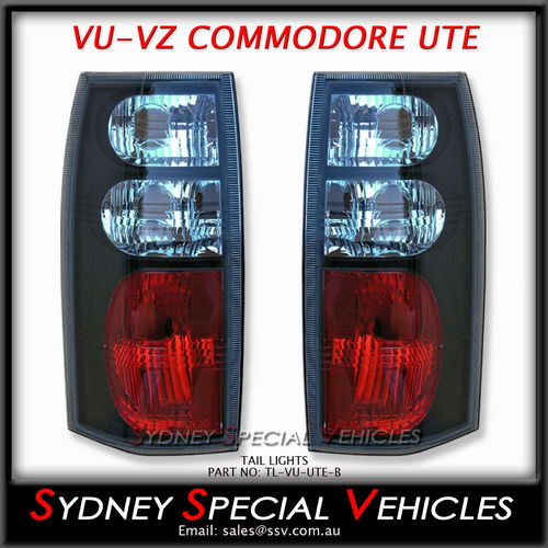 TAIL LIGHTS FOR VT VX VU VY VZ COMMODORE WAGONS & UTES - RETRO